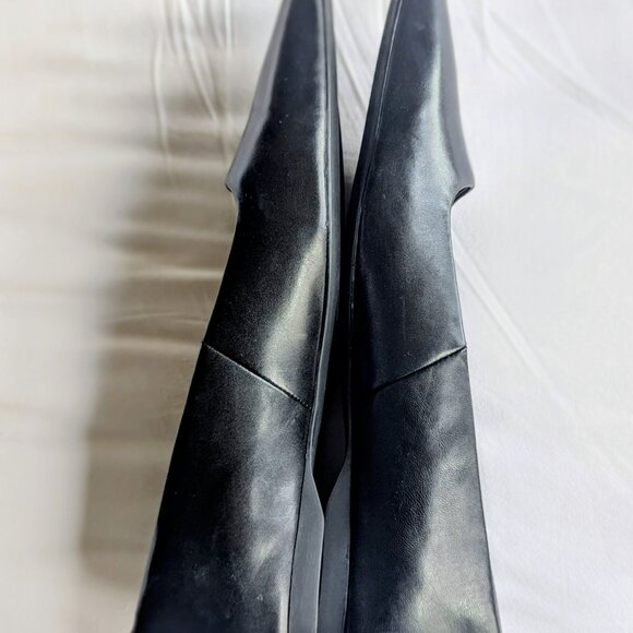 Vagabond Hermine Leather Pointed Toe Ballet Flat - Picture 5 of 8